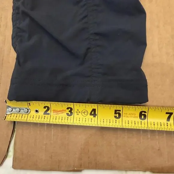 Prana Koen Pants Women's M Regular Fit Black Mid Rise Soft Waistband Drawstring - Picture 10 of 10